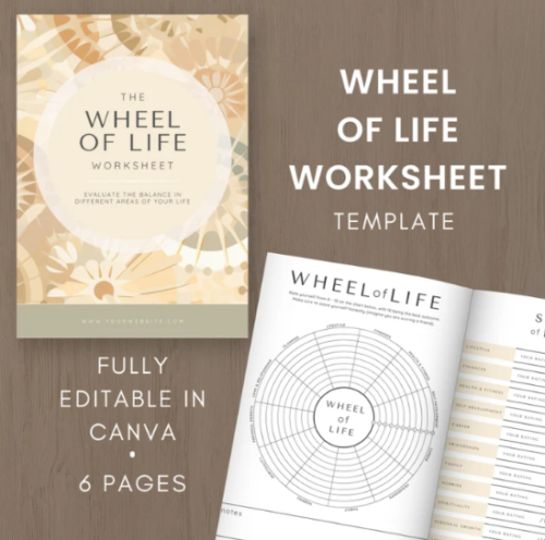 DFC Wheel of Life Worksheet Template