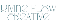 Divine Flow Creative logo branding design
